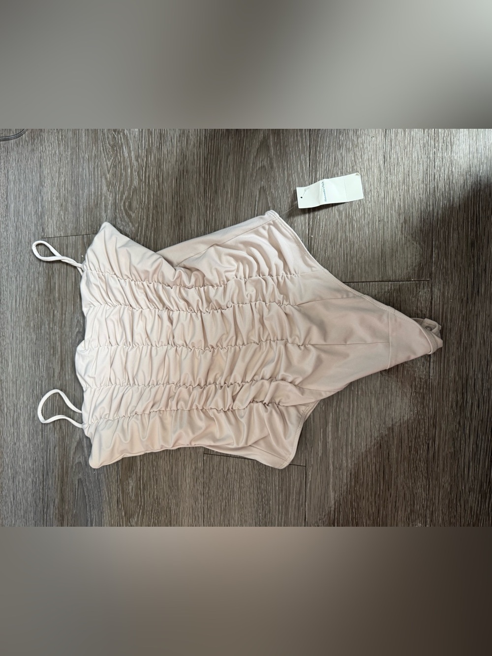 Ruched Light Blush Women's Skirt